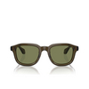 Occhiali da sole Giorgio Armani AR8206 60612A transparent green - anteprima prodotto 1/4