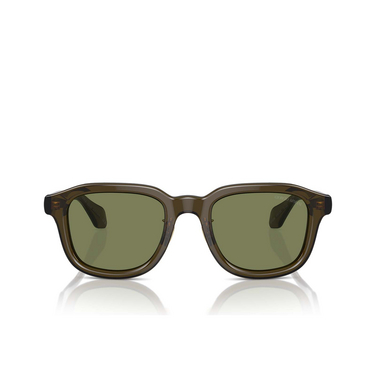 Giorgio Armani AR8206 Sunglasses 60612A transparent green - front view