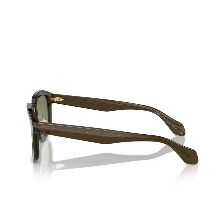 Gafas de sol Giorgio Armani AR8206 60612A transparent green - 3/4