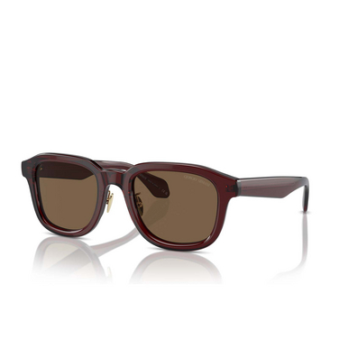 Giorgio Armani AR8206 Sonnenbrillen 606273 transparent brown - Dreiviertelansicht