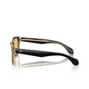 Giorgio Armani AR8207 Sunglasses 608485 top black / transparent orange - product thumbnail 3/4