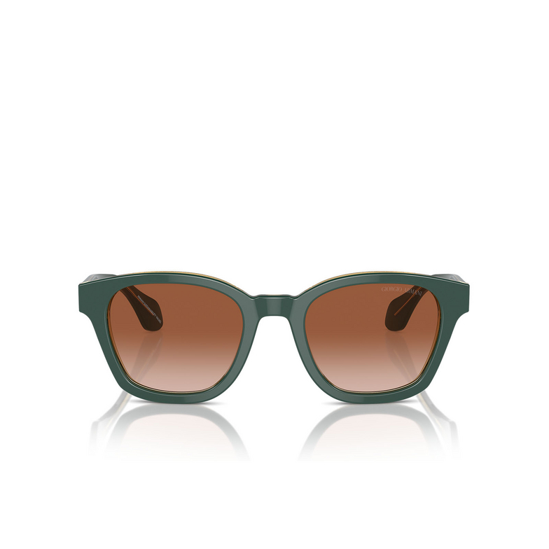 Gafas de sol Giorgio Armani AR8207 608613 top green / olive transparent - 1/4