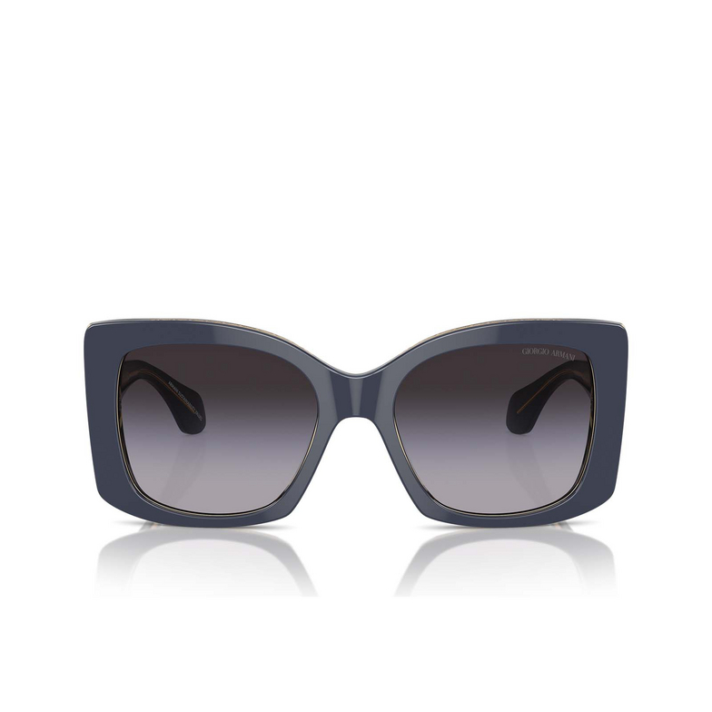 Giorgio Armani AR8208U Sunglasses 60788G top blue / transparent yellow - 1/4