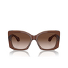 Gafas de sol Giorgio Armani AR8208U 609013 top transparent brown / honey - Miniatura del producto 1/4