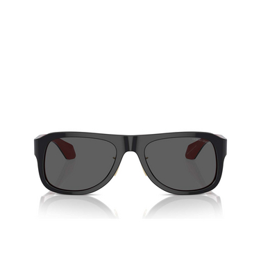 Lunettes de soleil Giorgio Armani AR8209 6069B1 black / red inside - Vue de face