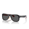 Lunettes de soleil Giorgio Armani AR8209 6069B1 black / red inside - Vignette du produit 2/4