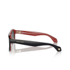 Lunettes de soleil Giorgio Armani AR8209 6069B1 black / red inside - Vignette du produit 3/4