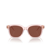 Occhiali da sole Giorgio Armani AR8210U 6073C5 transparent pink - anteprima prodotto 1/4