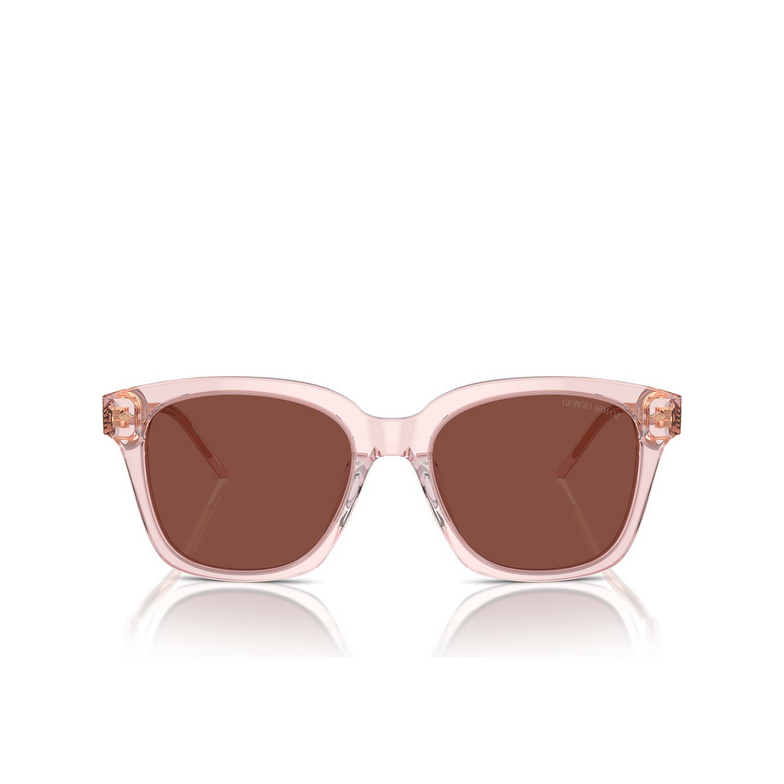Giorgio Armani AR8210U Sunglasses 6073C5 transparent pink - 1/4