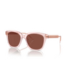 Giorgio Armani AR8210U Sunglasses 6073C5 transparent pink - product thumbnail 2/4