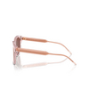Occhiali da sole Giorgio Armani AR8210U 6073C5 transparent pink - anteprima prodotto 3/4