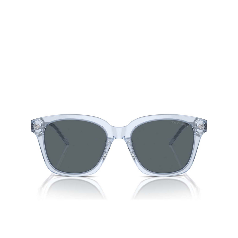 Giorgio Armani AR8210U Sunglasses 6081R5 transparent light blue - 1/4