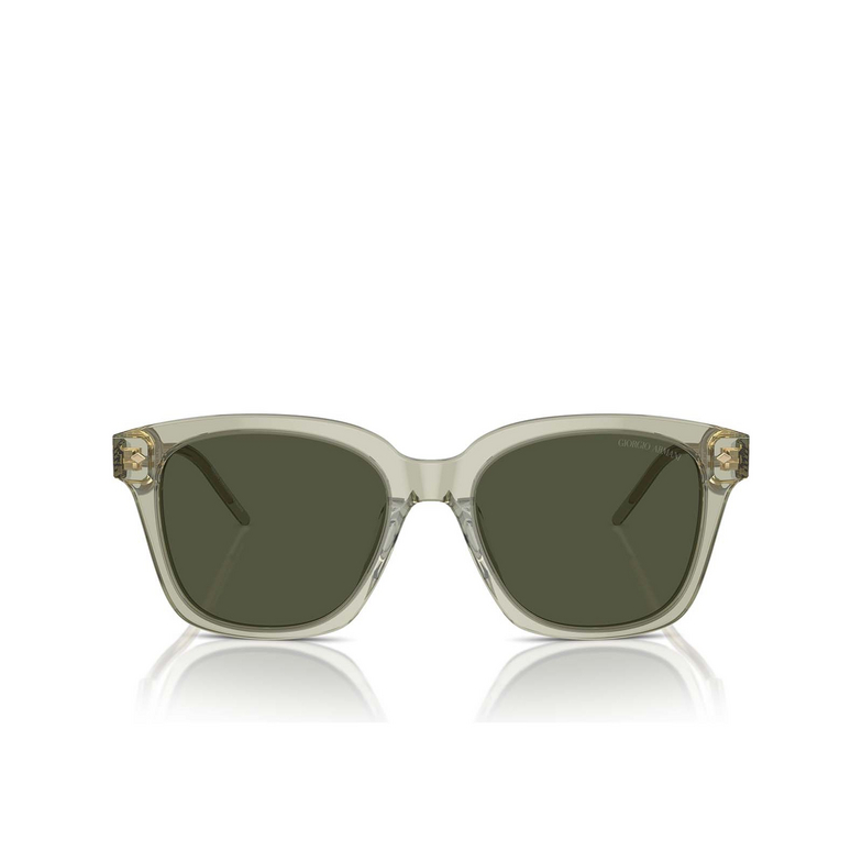 Giorgio Armani AR8210U Sunglasses 608331 transparent green - 1/4