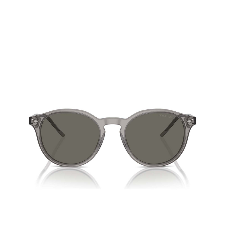Giorgio Armani AR8211 Sunglasses 6070R5 transparent grey - 1/4