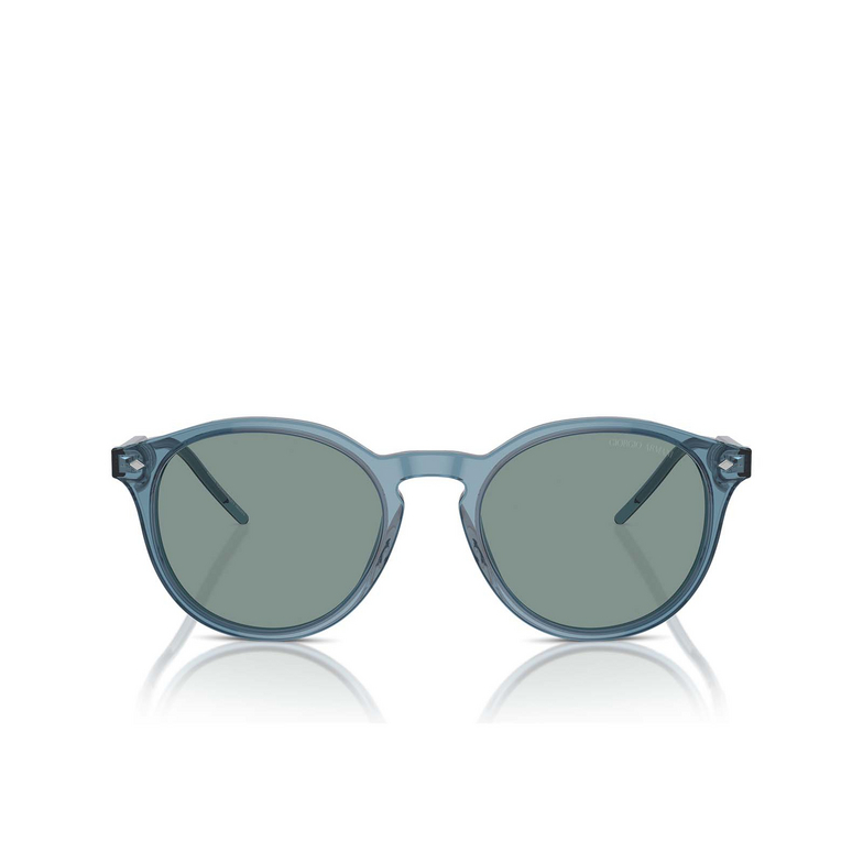 Giorgio Armani AR8211 Sunglasses 607156 transparent blue - 1/4