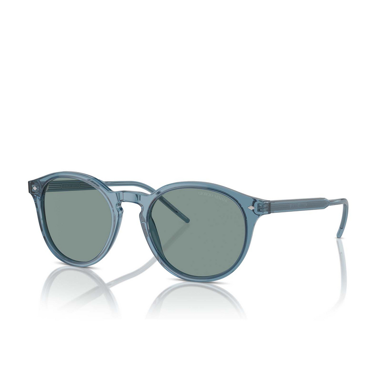 Giorgio Armani AR8211 Sunglasses 607156 transparent blue - 2/4