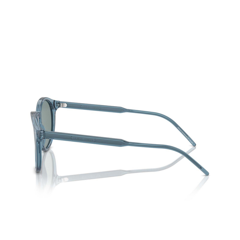 Gafas de sol Giorgio Armani AR8211 607156 transparent blue - 3/4