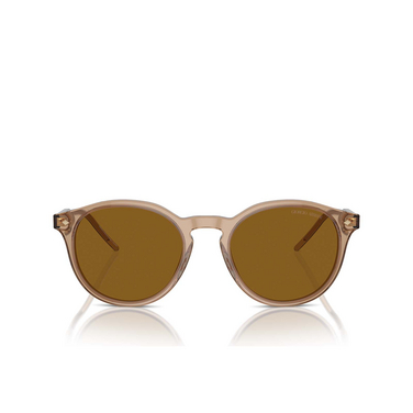 Gafas de sol Giorgio Armani AR8211 607233 transparent brown - Vista delantera