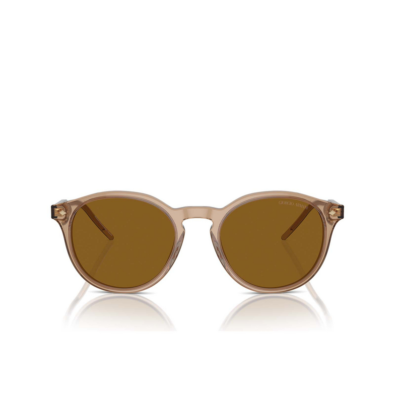 Gafas de sol Giorgio Armani AR8211 607233 transparent brown - 1/4