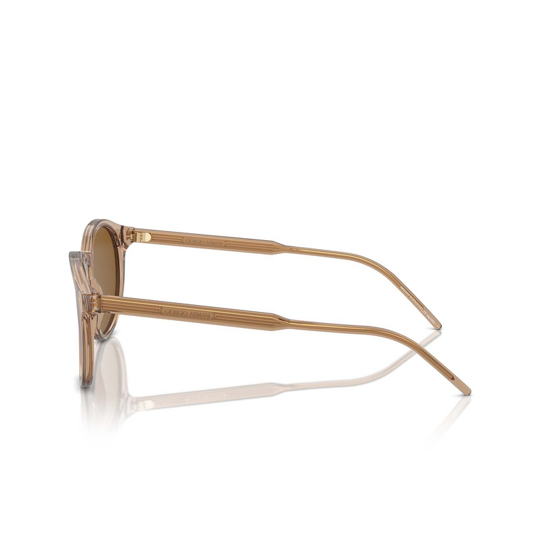 Giorgio Armani AR8211 Sunglasses 607233 transparent brown - 3/4