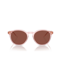 Occhiali da sole Giorgio Armani AR8211 6073C5 transparent pink