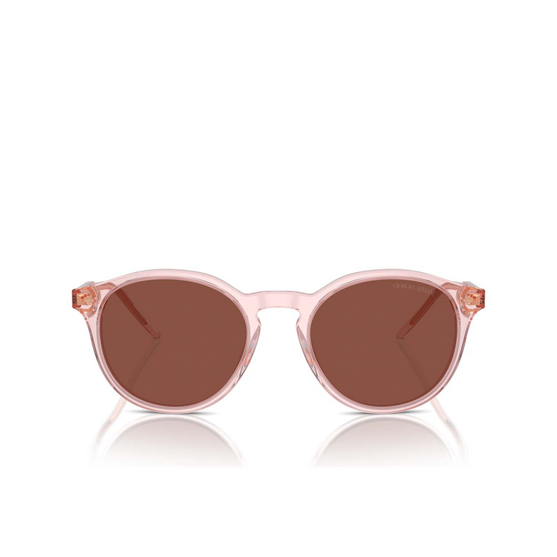 Gafas de sol Giorgio Armani AR8211 6073C5 transparent pink - 1/4