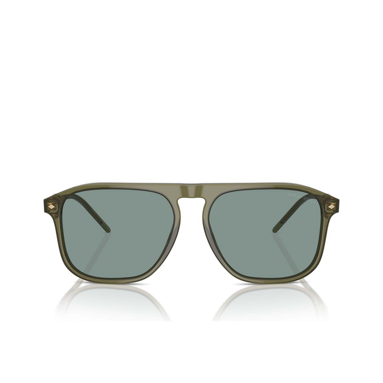Giorgio Armani AR8212 Sunglasses 607456 transparent green - 1/4