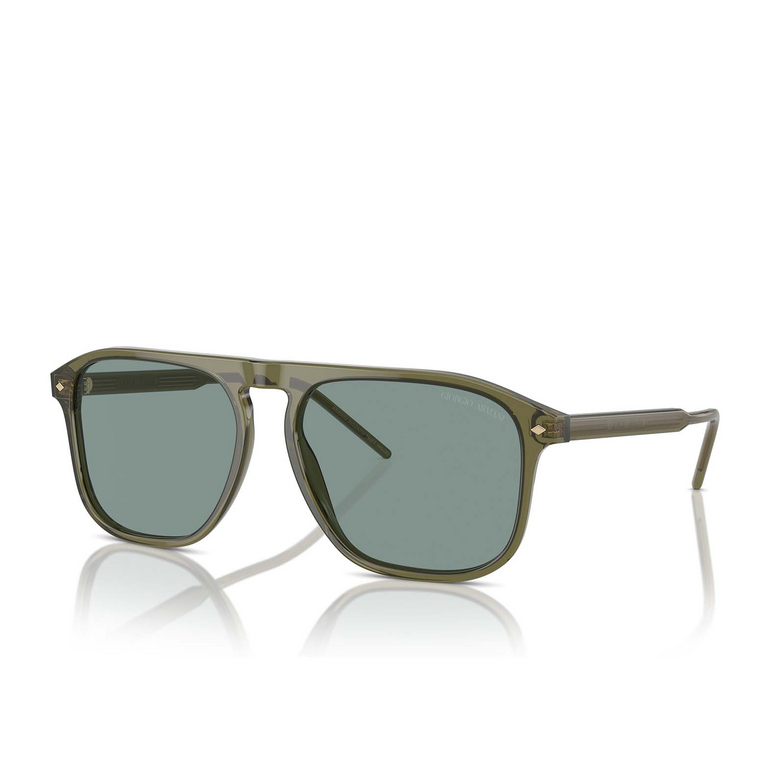 Giorgio Armani AR8212 Sunglasses 607456 transparent green - 2/4