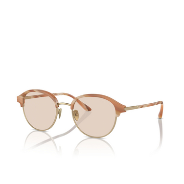 Gafas de sol Giorgio Armani AR8215 6067M4 matte honey horn - Vista tres cuartos