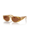 Giorgio Armani AR8216 Sunglasses 597973 yellow havana - product thumbnail 2/4