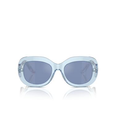 Occhiali da sole Giorgio Armani AR8217 61521U transparent light blue - frontale