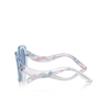 Lunettes de soleil Giorgio Armani AR8217 61521U transparent light blue - Vignette du produit 3/4