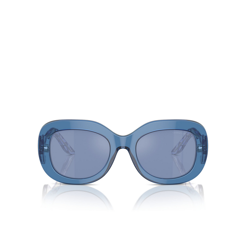 Giorgio Armani AR8217 Sunglasses 61531U transparent blue - 1/4