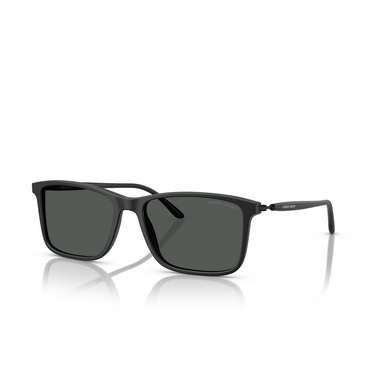 Occhiali da sole Giorgio Armani AR8218 587587 matte black - tre quarti