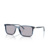 Giorgio Armani AR8218 Sunglasses 6165M3 matte striped blue - product thumbnail 2/4