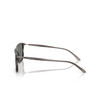 Giorgio Armani AR8218 Sunglasses 616611 matte striped grey - product thumbnail 3/4