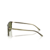 Giorgio Armani AR8218 Sunglasses 61682A matte striped green - product thumbnail 3/4