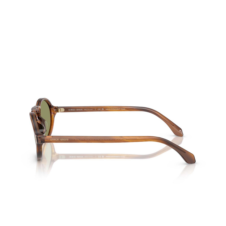 Gafas de sol Giorgio Armani AR8219U 616314 striped honey - 3/4