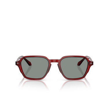 Gafas de sol Giorgio Armani AR8220 617056 transparent bordeaux - Vista delantera