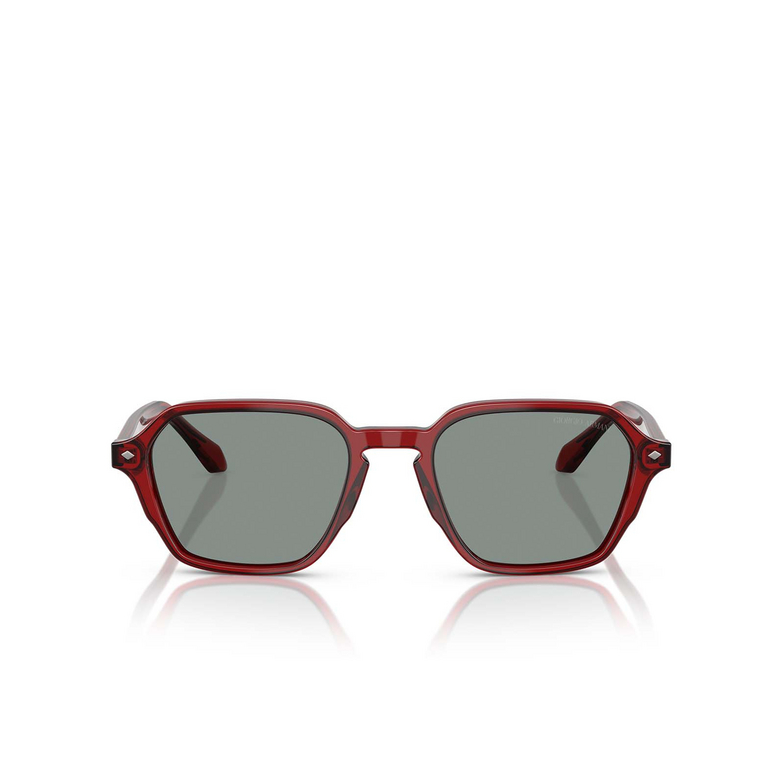 Giorgio Armani AR8220 Sunglasses 617056 transparent bordeaux - 1/4