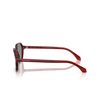 Giorgio Armani AR8220 Sunglasses 617056 transparent bordeaux - product thumbnail 3/4