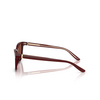 Giorgio Armani AR8221 Sunglasses 5955C5 bordeaux - product thumbnail 3/4