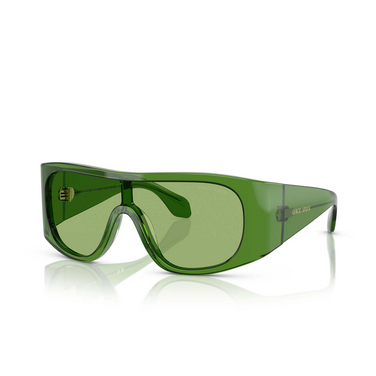 Occhiali da sole Giorgio Armani AR8222U 6191/2 transparent green - tre quarti