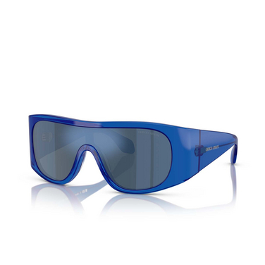 Occhiali da sole Giorgio Armani AR8222U 619255 transparent blue - tre quarti