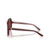 Lunettes de soleil Giorgio Armani AR8229U 5955C5 bordeaux - Vignette du produit 3/4