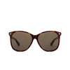 Lunettes de soleil Gucci GG0024S 002 havana - Vignette du produit 1/5