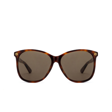 Gafas de sol Gucci GG0024S 002 havana - Vista delantera