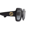 Gucci GG0053SN Sunglasses 001 black - product thumbnail 3/4