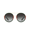 Gafas de sol Gucci GG0061S 003 gold - Miniatura del producto 1/4