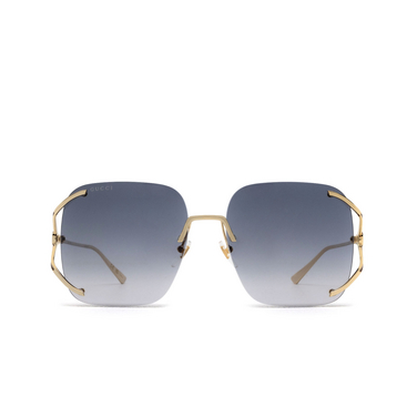 Gafas de sol Gucci GG0646S 001 gold - Vista delantera